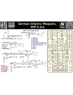 German infantry weapons, WWII, 1/35 - Master Box Ltd. 35115 2