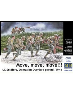 U.S. soldiers, Operation Overlord peri944, 1/35 - Master Box Ltd. 3...