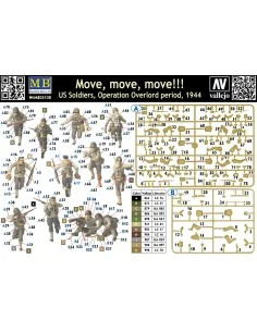U.S. soldiers, Operation Overlord peri944, 1/35 - Master Box Ltd. 3... 2