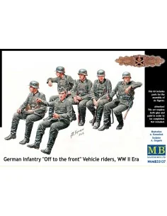 German infantry vehicle riders, 1/35 - Master Box Ltd. 35137