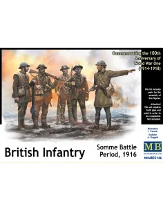 British infantry, Somme battle, 1916, 1/35 - Master Box Ltd. 35146