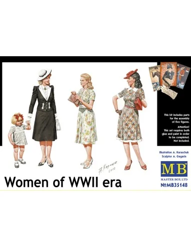 Women of WWII, 1/35 - Master Box Ltd. 35148
