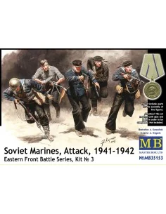 Soviet marinas Attack 1941-42 Easter Fro, 1/35 - Master Box Ltd. 35153