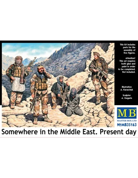 Somewhere in the Middle East.Present day, 1/35 - Master Box Ltd. 35163