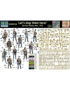 Let´s stop them here" German military me, 1/35 - Master Box Ltd. 35162 2