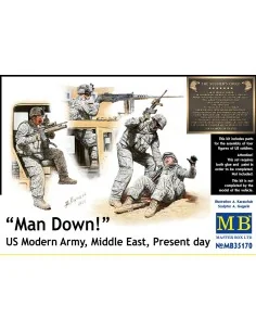Man Down! U.S. Modern Army, Middle east, 1/35 - Master Box Ltd. 35170
