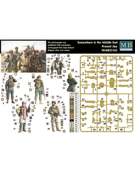 Somewhere in the Middle East.Present day, 1/35 - Master Box Ltd. 35163