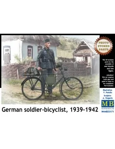 German soldier-bicyclist, 1939-1942, 1/35 - Master Box Ltd. 35171