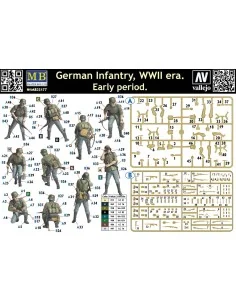 German infantry, WWII era. Early period, 1/35 - Master Box Ltd. 35177 2