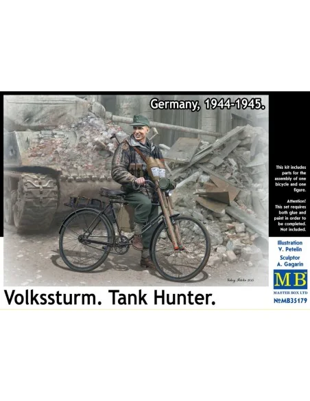 Volkssturm.Tank Hunter, 1944-1945, 1/35 - Master Box Ltd. 35179