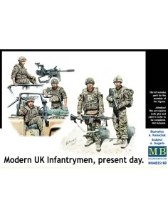 Modern UK infantrymen, present day, 1/35 - Master Box Ltd. 35180