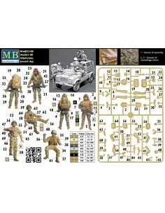 Modern UK infantrymen, present day, 1/35 - Master Box Ltd. 35180 2