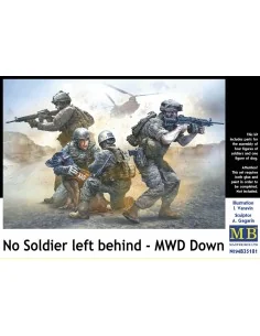 No Soldier left behind - MWD Down, 1/35 - Master Box Ltd. 35181