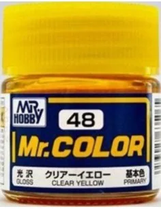 Mr Hobby -Gunze Mr. Color (10 ml) Clear Yellow - Mr Hobby - Gunze C...