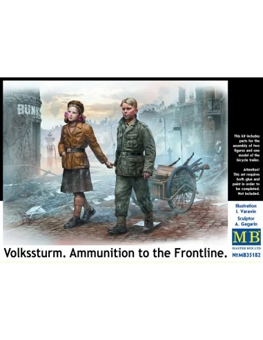 Volkssturm. Ammunition to the Frontline, 1/35 - Master Box Ltd. 35182