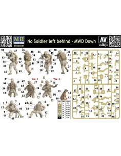 No Soldier left behind - MWD Down, 1/35 - Master Box Ltd. 35181 2
