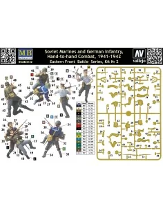 Soviet marines and German infantry, Handt, 1/35 - Master Box Ltd. 3... 2