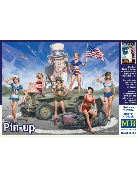 Pin-up, 1/35 - Master Box Ltd. 35183