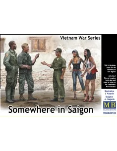 Somewhere in Saigon, Vietnam War Series, 1/35 - Master Box Ltd. 35185