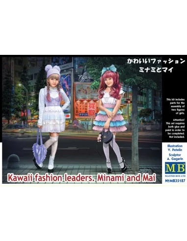 Kawaii fashion leaders.Minami and Mai, 1/35 - Master Box Ltd. 35187