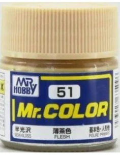 Mr Hobby -Gunze Mr. Color (10 ml) Flesh - Mr Hobby - Gunze C-051