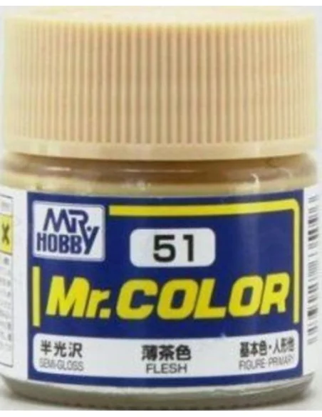 Mr Hobby -Gunze Mr. Color (10 ml) Flesh - Mr Hobby - Gunze C-051