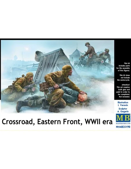 Crossroad, Eastern Front, WWII era, 1/35 - Master Box Ltd. 35190