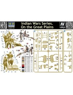 On the Great Plains, Indian Wars Series, 1/35 - Master Box Ltd. 35189 2