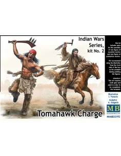 Tomahawk Charge.Indian Wars Series, kit No.2, 1/35 - Master Box Ltd...