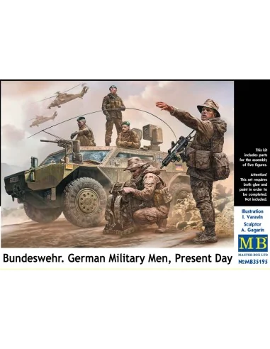 Bundeswehr, German military men, Present day, 1/35 - Master Box Ltd...