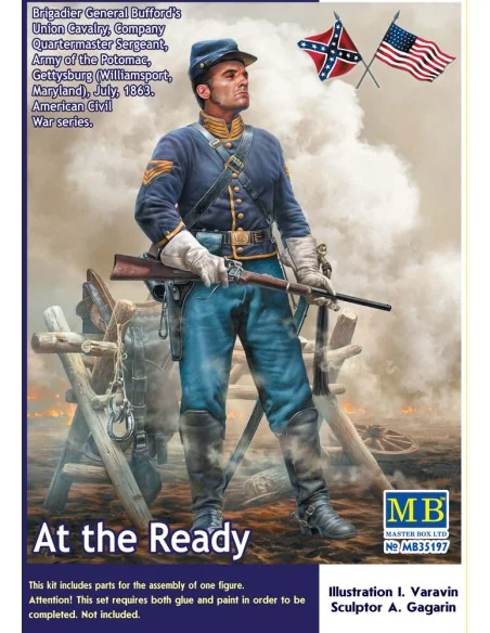 At the Ready Brigadier General Bufford's Union Cavalr, 1/35 - Maste...