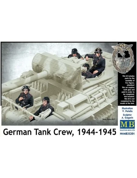 German Tank Crew 1944-1945, 1/35 - Master Box Ltd. 35201