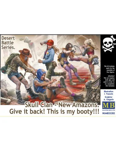 Desert Battle Series. Skull Clan-New Amazons, 1/35 - Master Box Ltd...
