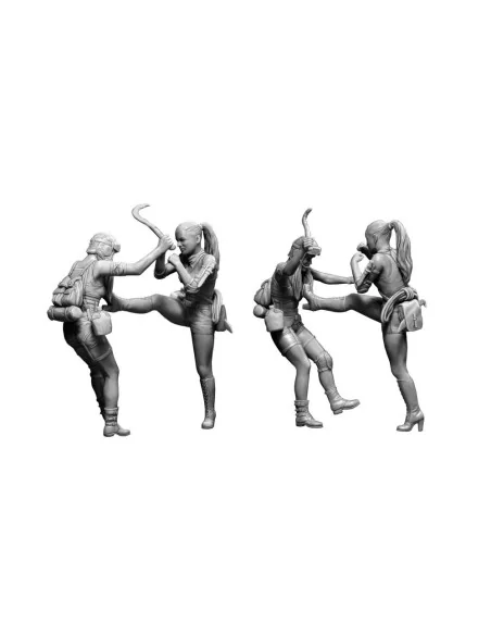 Desert Battle Series. Skull Clan-New Amazons, 1/35 - Master Box Ltd...