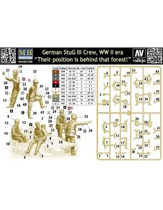 German StuG III Crew, WWII era.Their position is behind that forest... 2