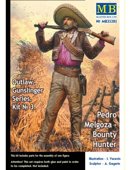 Outlow. Gunslinger series. Kit No.3. Pedro Melgoza - Bounty Hunter,...