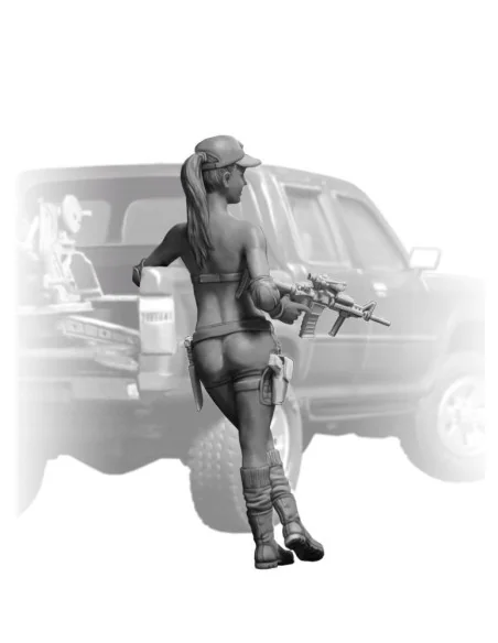Desert Battle Series. Skull Clan - New Amazons, 1/35 - Master Box L...
