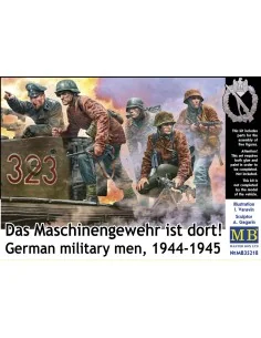 German military men, 1944-1945. Das Maschinengewehr ist dort!, 1/35...