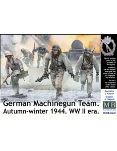 German Machinegun Team. Autumn-winter 1944. WWII era, 1/35 - Master...