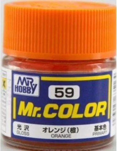 Mr Hobby -Gunze Mr. Color (10 ml) Orange - Mr Hobby - Gunze C-059