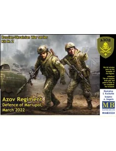 Russian-Ukrainian War series, Kit No 2.Azov Regiment, Defence of Ma...