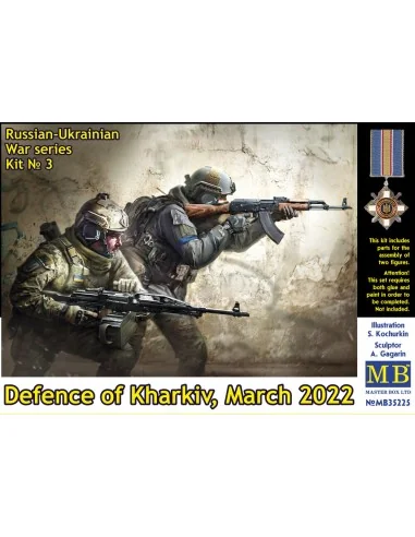 Russian-Ukrainian War series, kit No 3. Defence of Kharkiv, March 2...