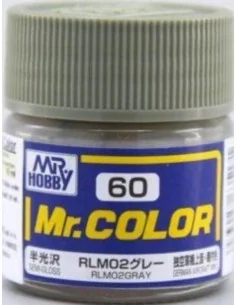 Mr Hobby -Gunze Mr. Color (10 ml) RLM02 Gray - Mr Hobby - Gunze C-060