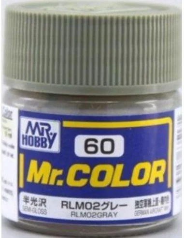 Mr Hobby -Gunze Mr. Color (10 ml) RLM02 Gray - Mr Hobby - Gunze C-060