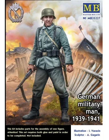 German military man, 1939-1941, 1/35 - Master Box Ltd. 35227