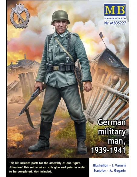 German military man, 1939-1941, 1/35 - Master Box Ltd. 35227
