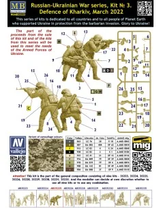 Russian-Ukrainian War series, kit No 3. Defence of Kharkiv, March 2... 2