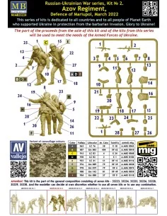 Russian-Ukrainian War series, Kit No 2.Azov Regiment, Defence of Ma... 2