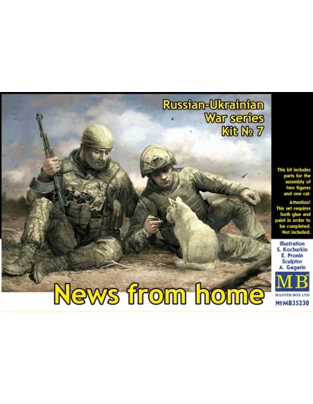News from home. Russian-Ukrainian War series, kit No 7, 1/35 - Mast...