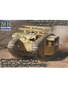 MK I Male British tank, Special modificat, 1/72 - Master Box Ltd. 7...